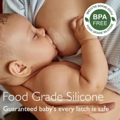 Momcozy Silikone brystskjold - 17 mm