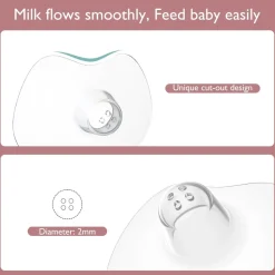Momcozy Silikone brystskjold - 17 mm