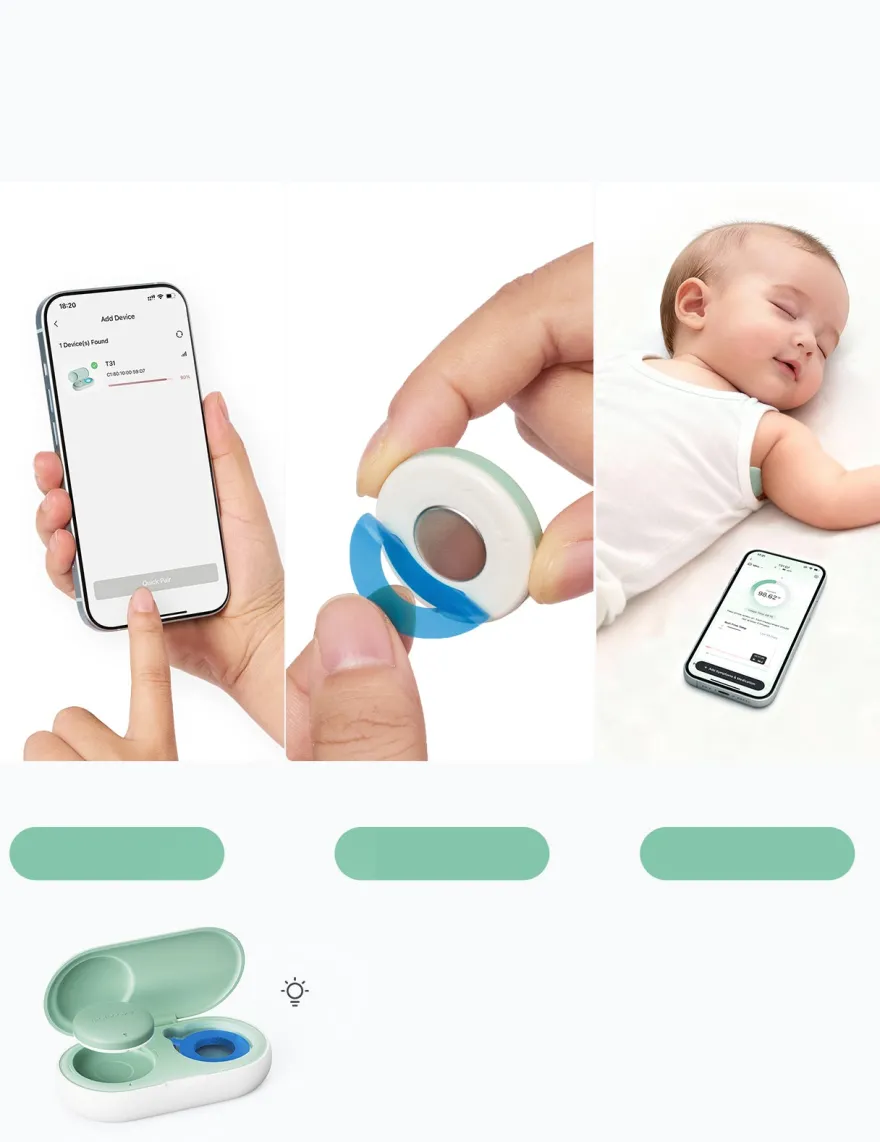 Momcozy Smart Baby termometer
