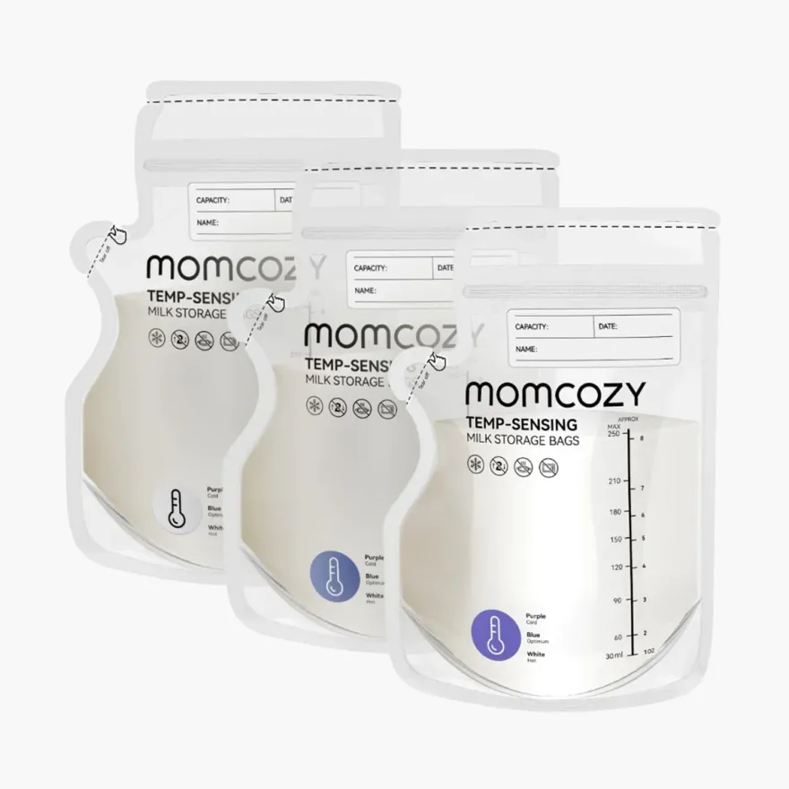 Momcozy Spout opbevaringsposer til brystmælk – 60 stk