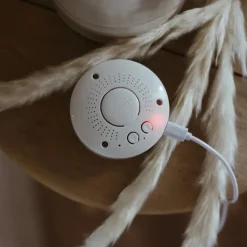 Moonie økologisk brummende bjørn m. Lampe - cappuccino natur