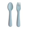Mushie Bestik (Gaffel + Ske) Powder Blue