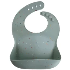Mushie Hagesmæk Cambridge Blue Confetti