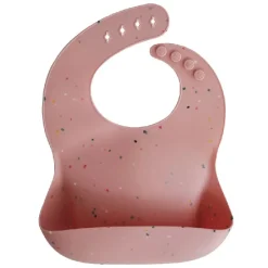 Mushie Hagesmæk Powder Pink Confetti