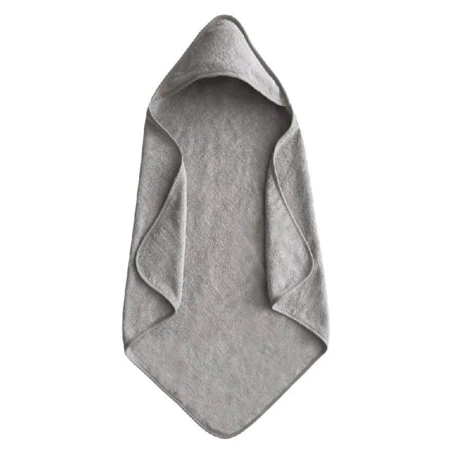 Mushie Hættehåndklæde Gray