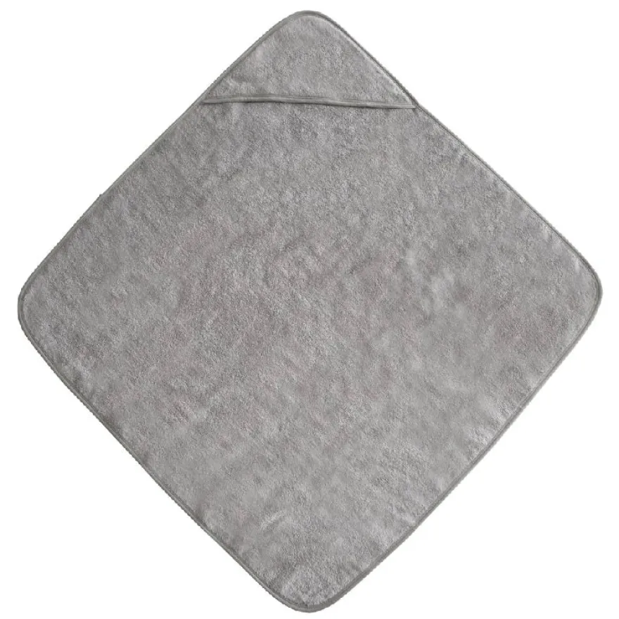 Mushie Hættehåndklæde Gray