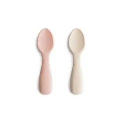 Mushie Korte Babyskeer 2 - Pak Blush/Shifting Sand