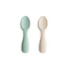 Mushie Korte Babyskeer 2 - Pak Cambridge Blue/Shifting Sand