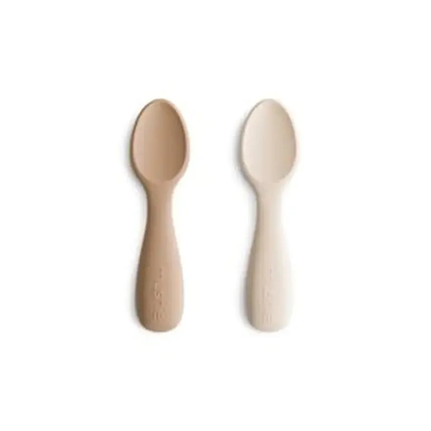 Mushie Korte Babyskeer 2 - Pak Natural/Shifting Sand