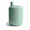 Mushie Silikone Sippy Kop Cambridge Blue