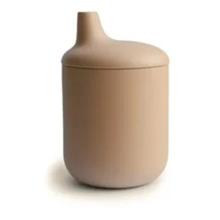 Mushie Silikone Sippy Kop Natural