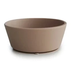 Mushie Silikone Skål Natural