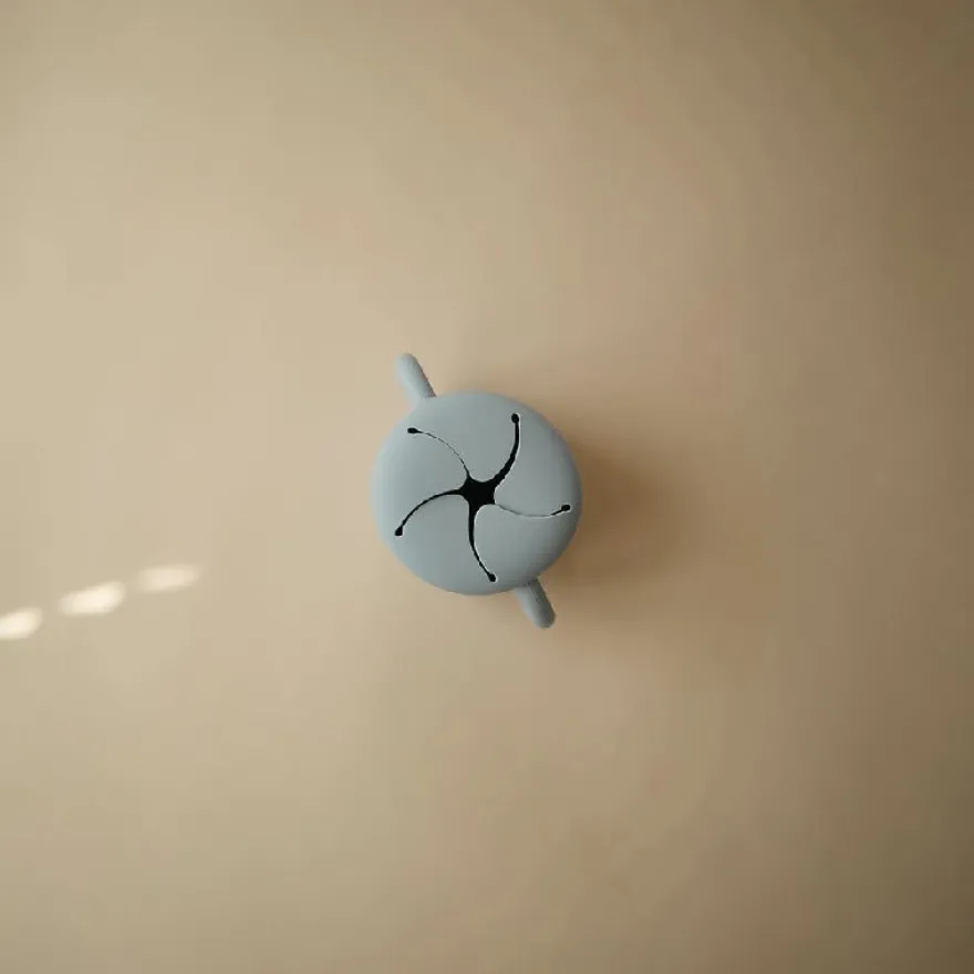 Mushie Snack Cup - powder blue