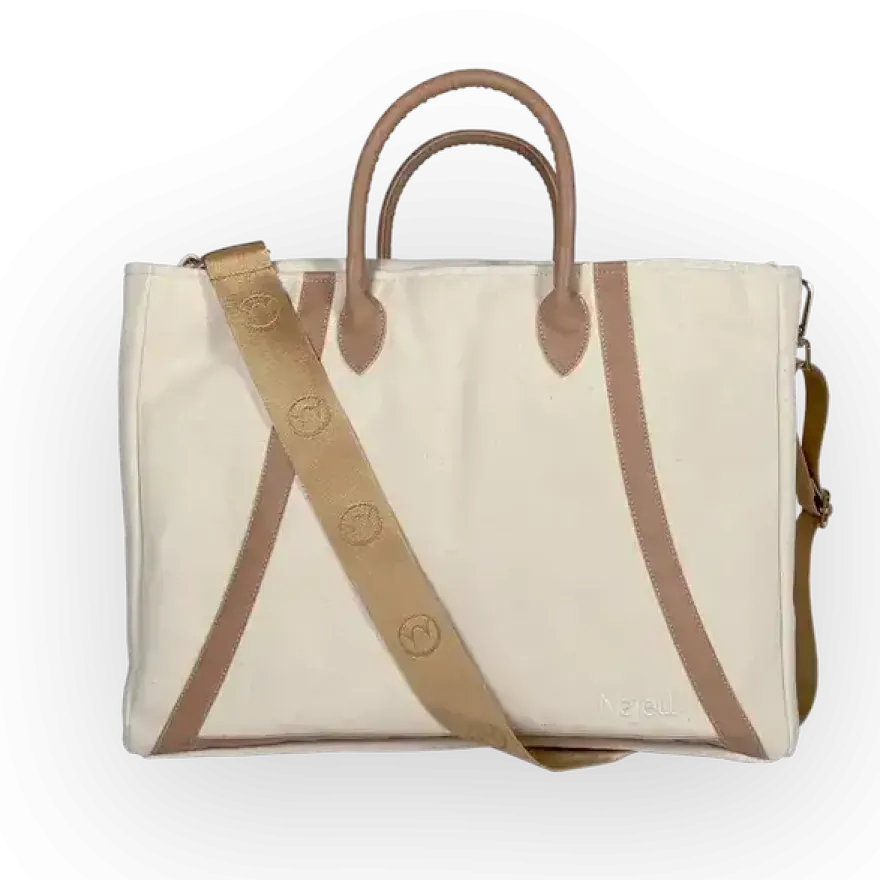 Najell Pusletaske - Ivory White