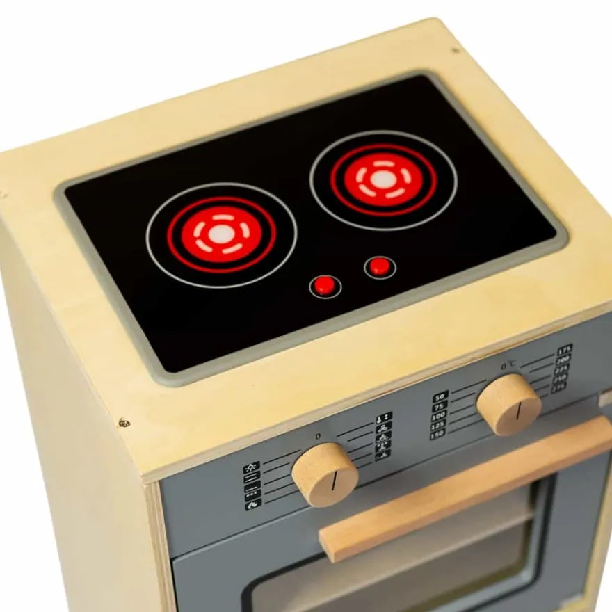 Ovn med kogeplade - Emerald Green