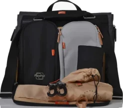 PacaPod Pusletaske Prescott Combi - Charcoal Black