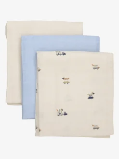 Pippi Stofbleer 3-pak - Cellestial Blue