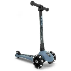 Scoot and Ride Highway Kick 3 LED - Steel