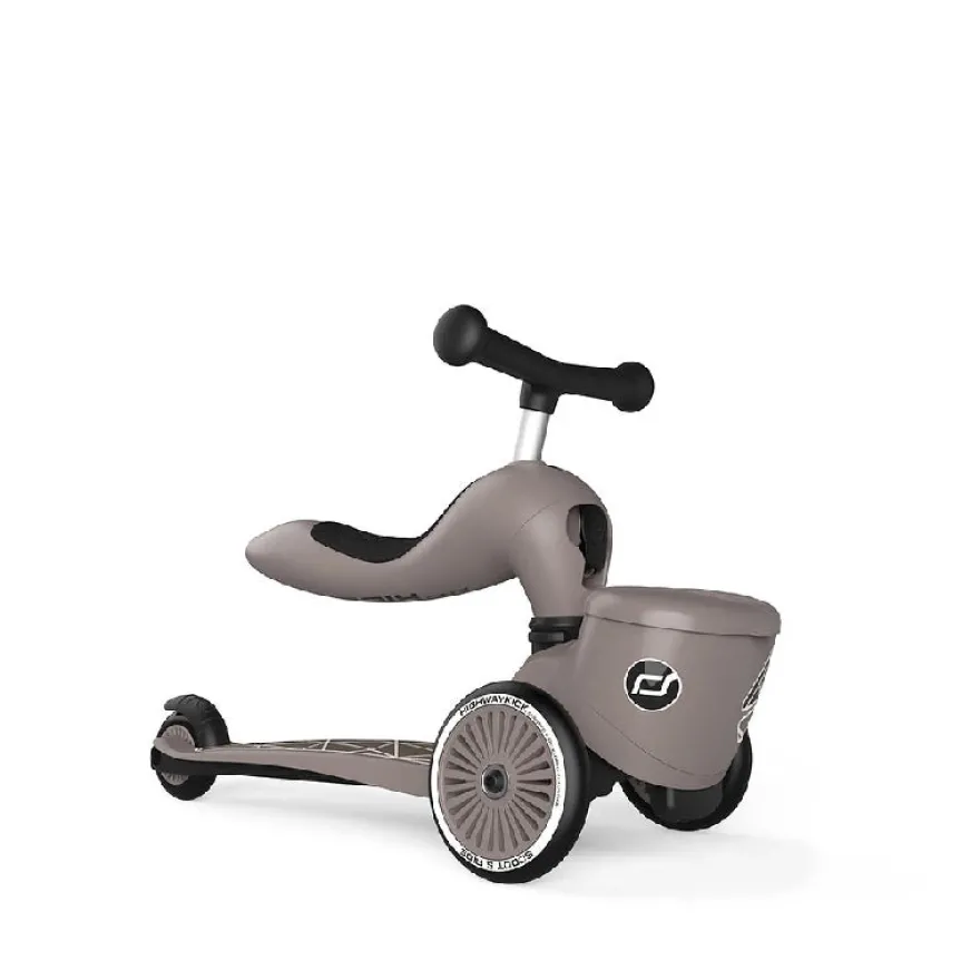 Scoot and Ride Highway Kick 1 LS - Brown Lines