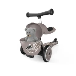 Scoot and Ride Highway Kick 1 LS - Brown Lines