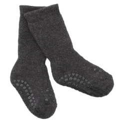 Skridsikre Strømper Tyk Bomuld - Dark Grey