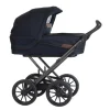 Stork Classic - Stel: Carbon - Overdel: Navy Blue/Brown
