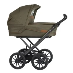 Stork Classic - Stel: Carbon - Overdel: Olive/Cognac