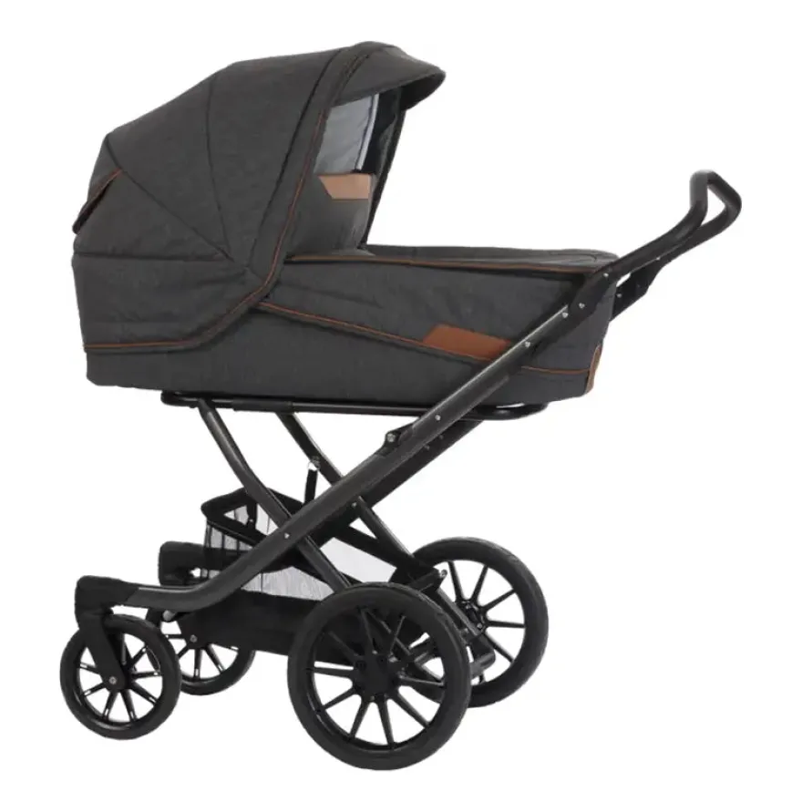 Stork Free - Stel: Sort - Overdel: Graphic Black/Cognac