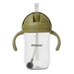 Sugerørskop Tritan 330 ml - Moss Green
