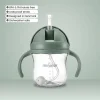 Sugerørskop Tritan 220ml - Pilegrøn