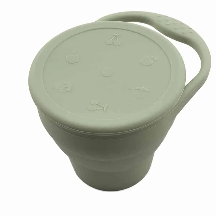 Tiny Tot Snack Cup Støvet Grøn