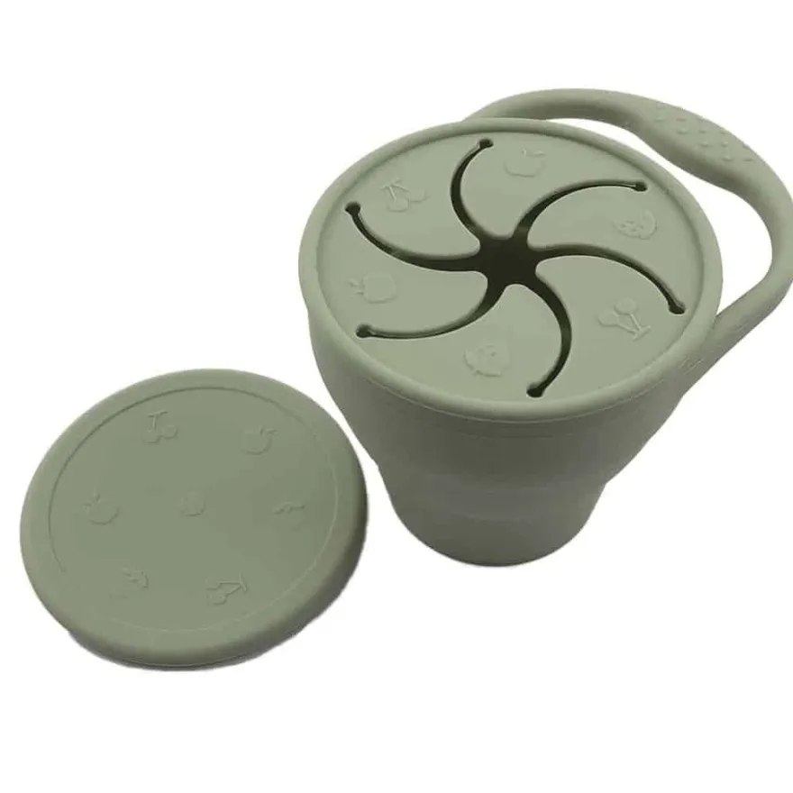 Tiny Tot Snack Cup Støvet Grøn