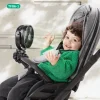 Titaniumbaby Ventilator t/klap- & barnevogn genopladelig - sort