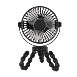 Titaniumbaby Ventilator t/klap- & barnevogn genopladelig - sort