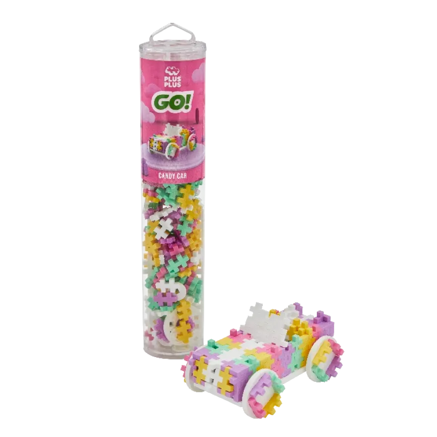 Tube Plus-Plus Color Cars Candy / 200 pcs Tube