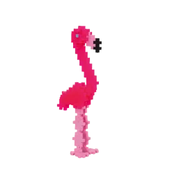 Tube Plus-Plus Flamingo / 100 pcs. Tube