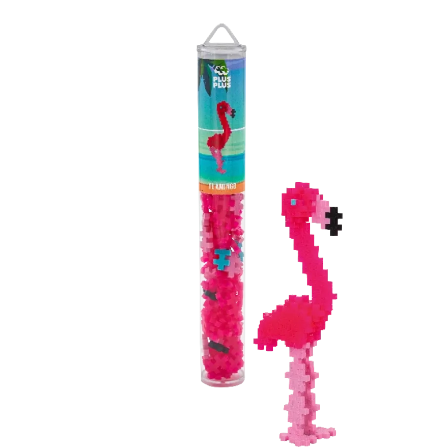 Tube Plus-Plus Flamingo / 100 pcs. Tube