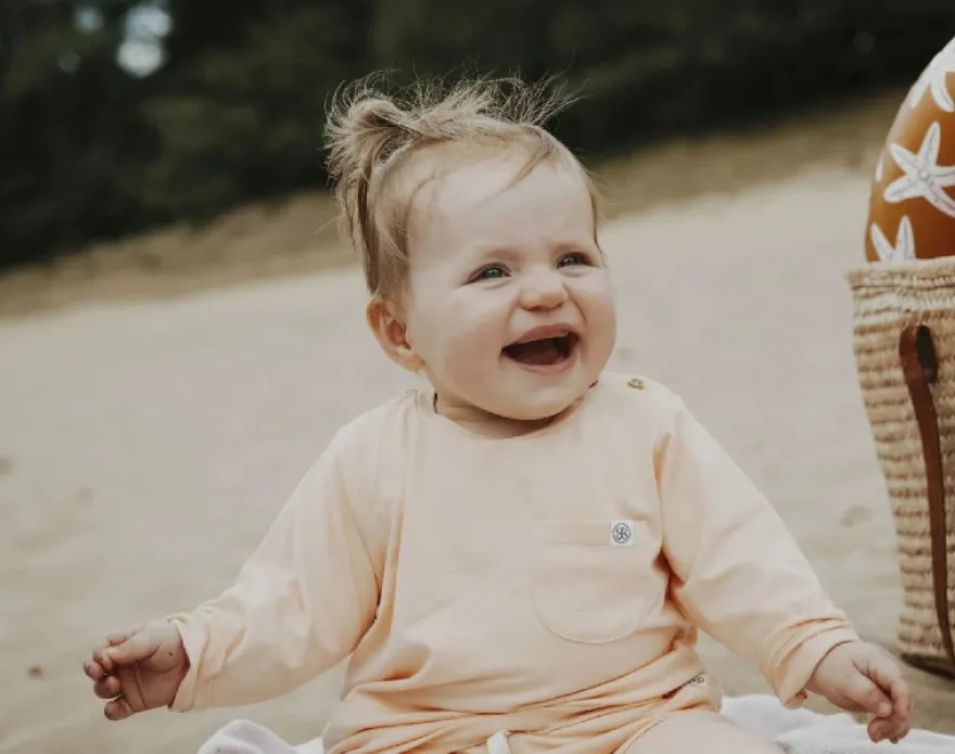 UV Longsleeve - Peachy Summer (18-24m)