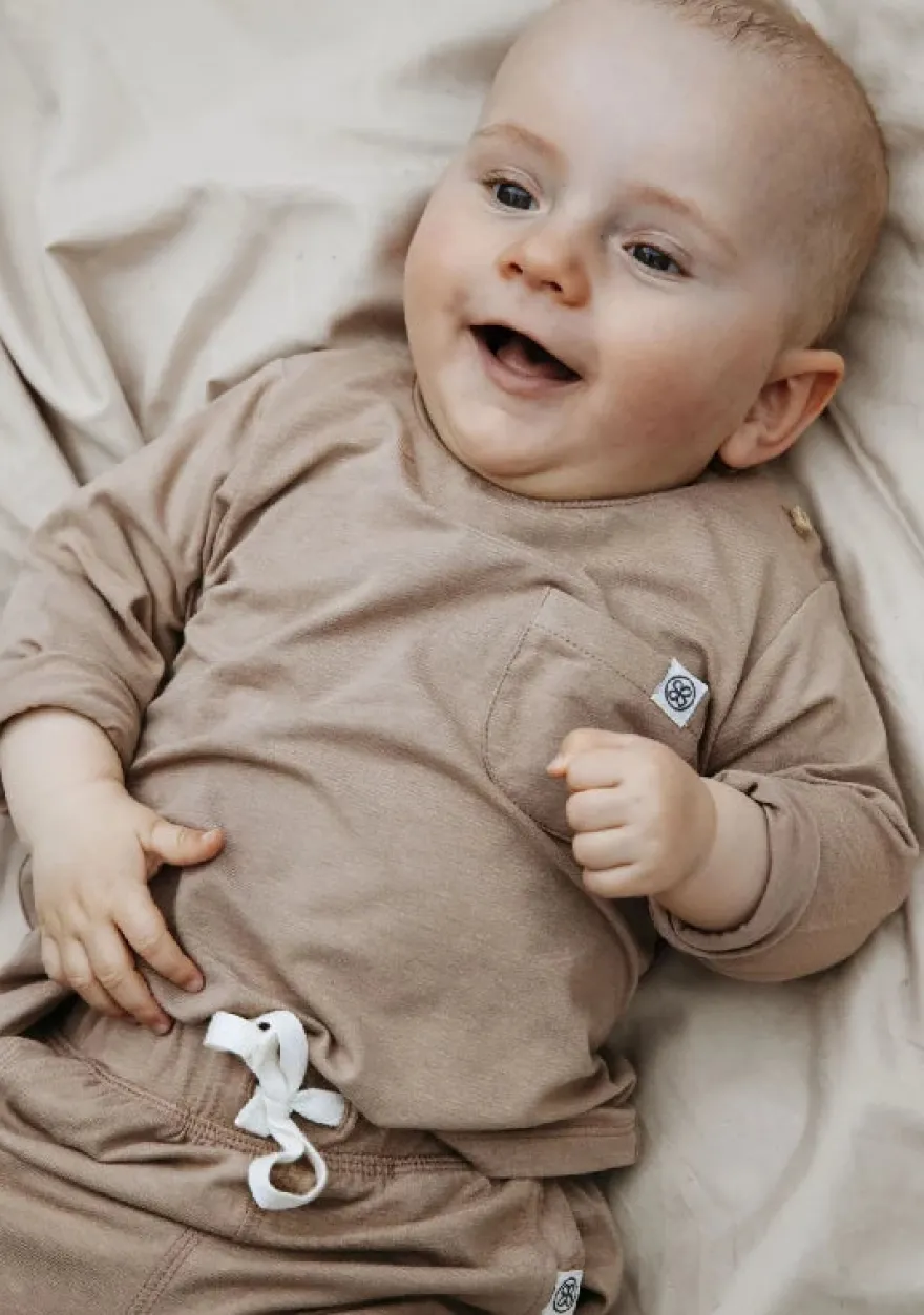 UV Longsleeve - Peannut Brown (6-12m)