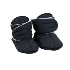 Voksi Baby Booties - Black - 0-1Y