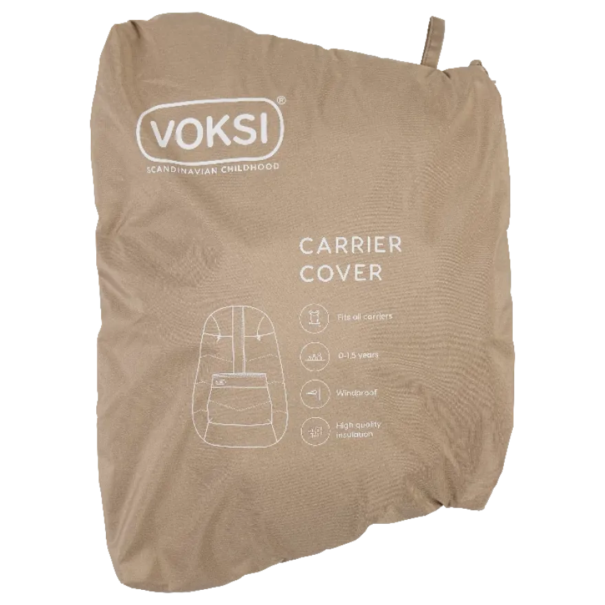 Voksi Bæresele Cover - Dark Sand