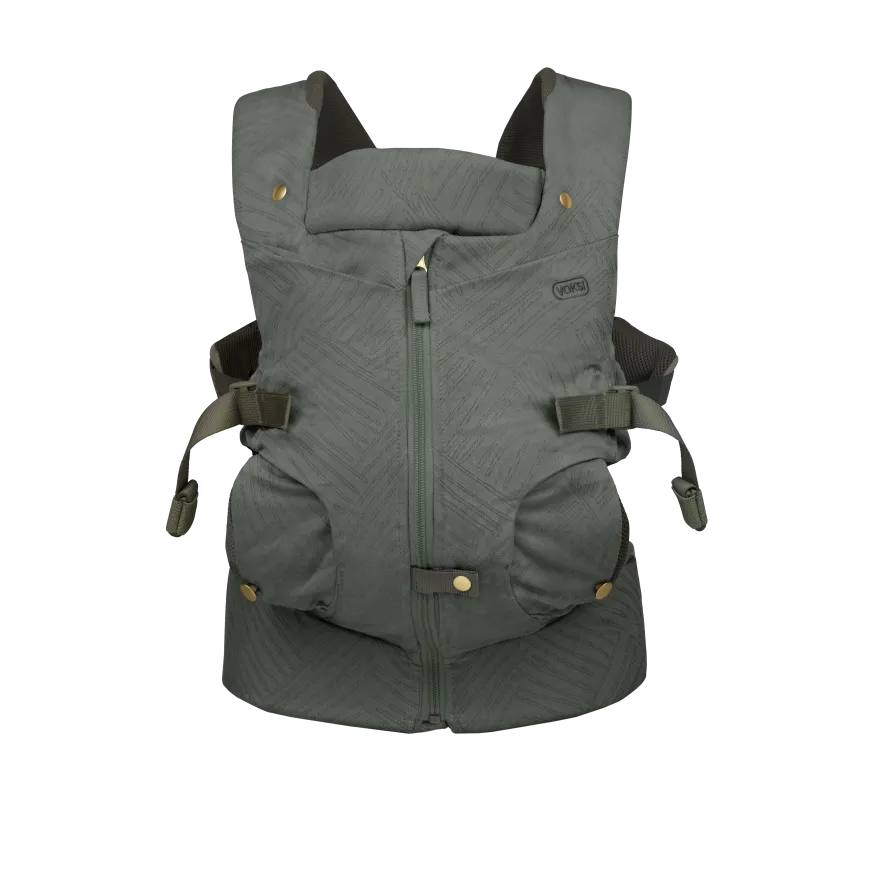 Voksi Huddle Bæresele - Meadow Green Jacquard