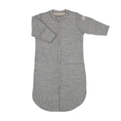 Voksi Wool Baby Bag Fleece - Melan Grey